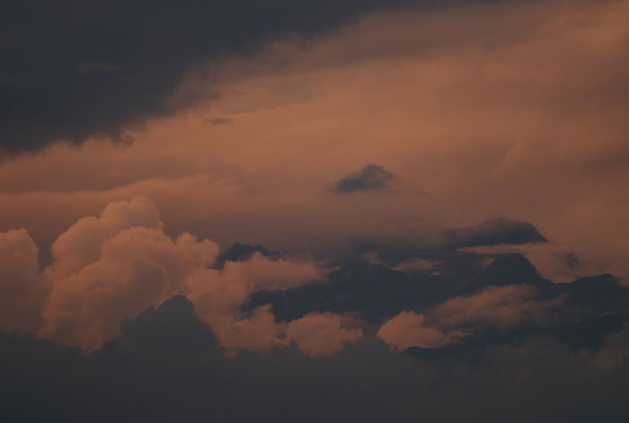 il cielo stasera